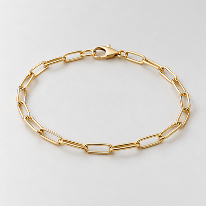 elvarinio Elegant Link Bracelet — studio design visualization [main]. AI-generated; product specifications pending verification.